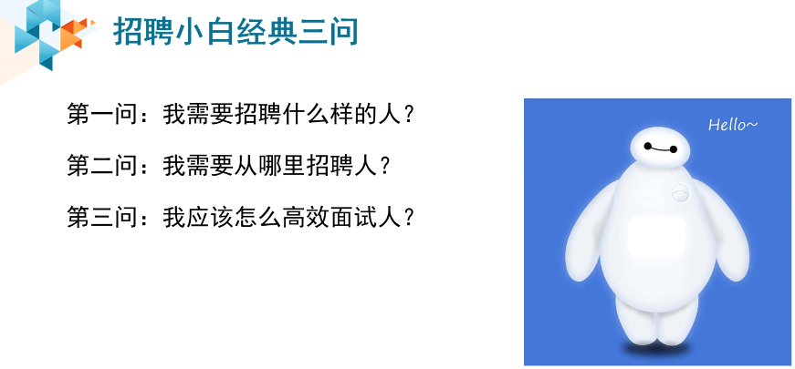招聘小白快速晋级实战